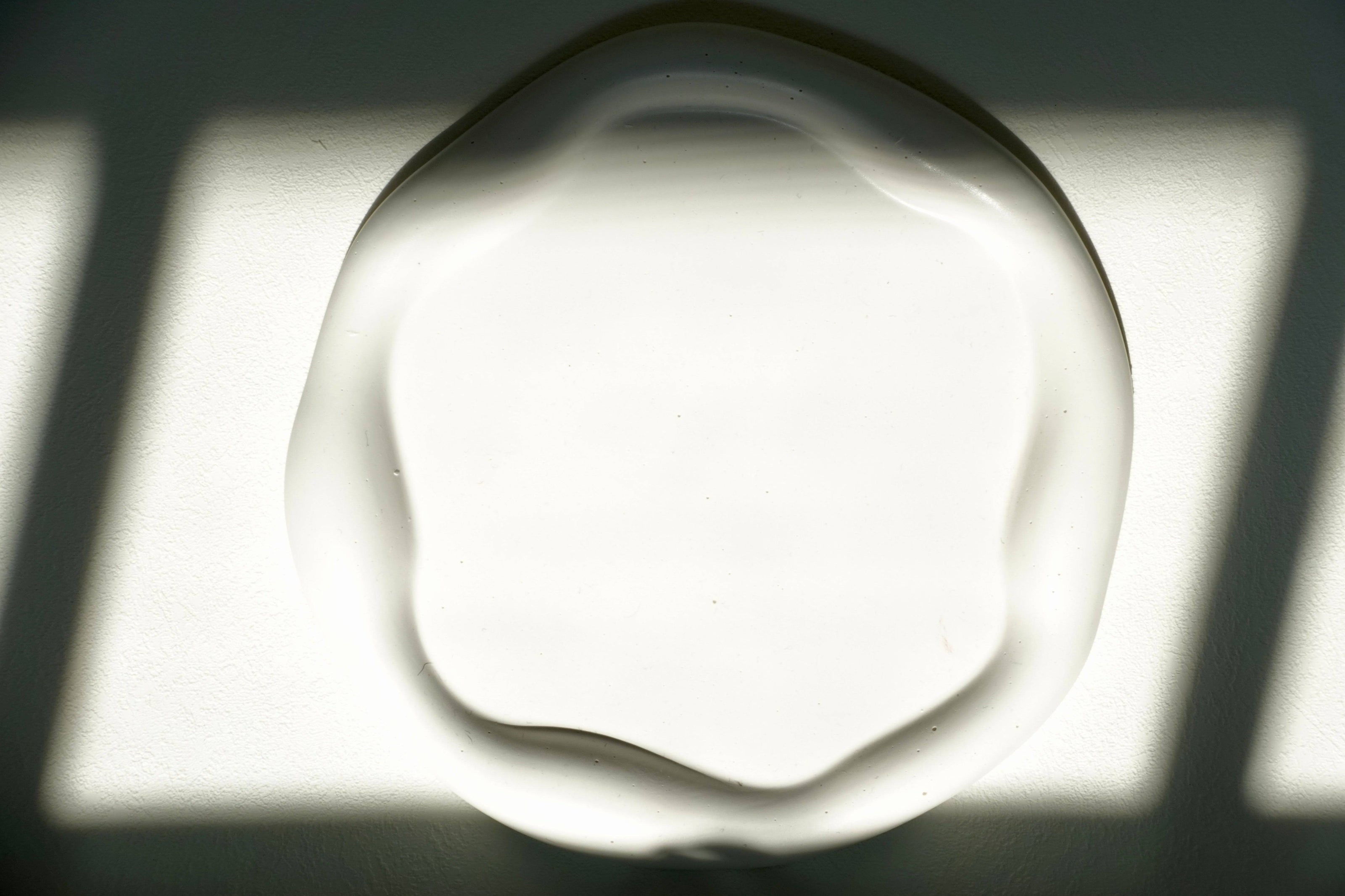 Irregular Round Cloud Tray - The Sculpted Flames 